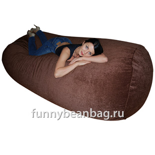 Бескаркасный диван Cushion grand Коричневый
