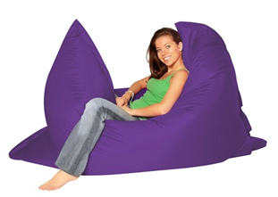 Кресло подушка Summer city фиолетовый